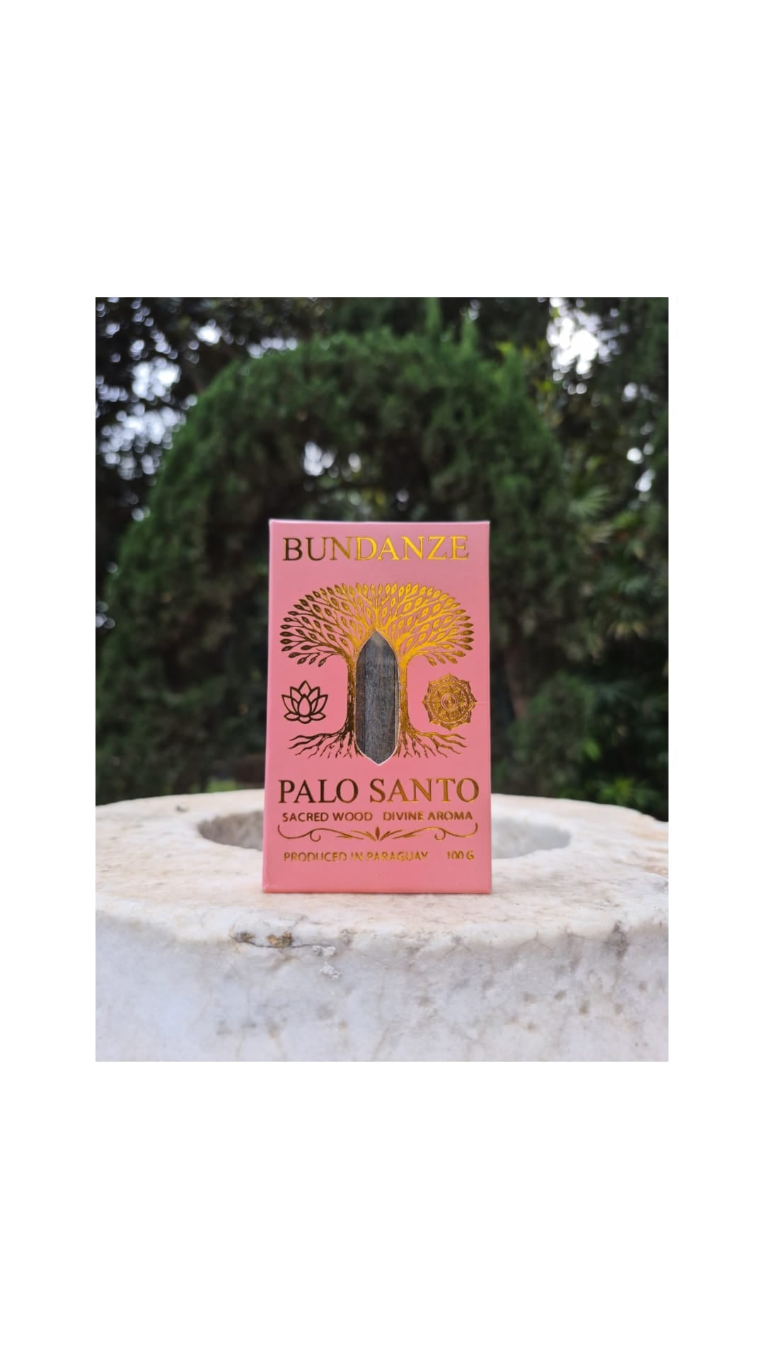 Bundanze Palo Santo Sacred Aromatic Wood  100 G