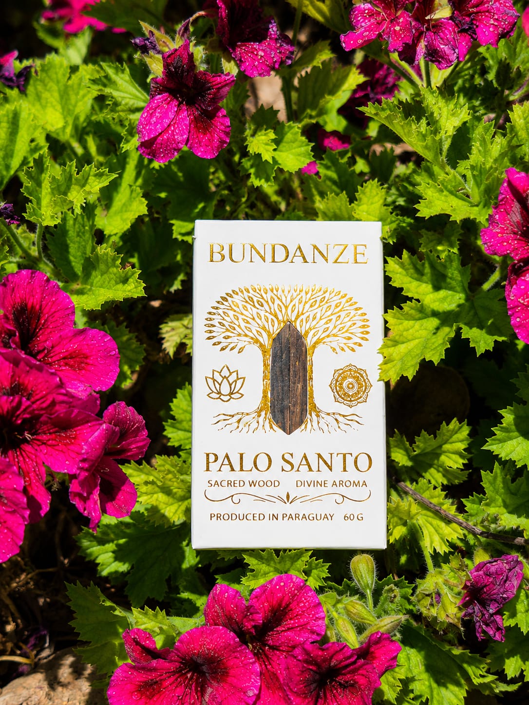 Bundanze Palo Santo Ritual Duo — Pink & White Set  (160 G)